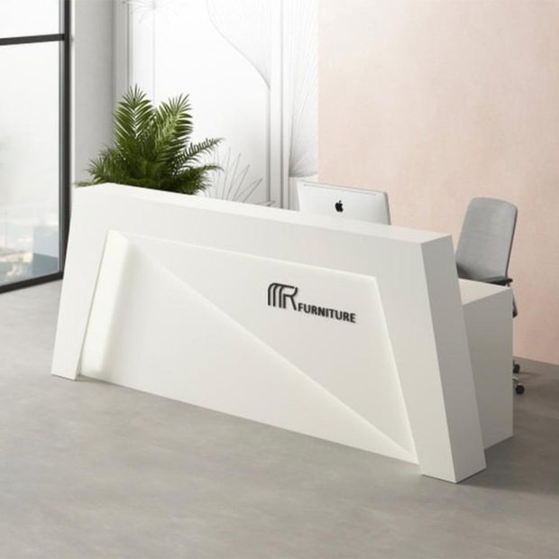 WOODENCENTURY Reception desk white