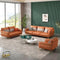 WoodenCentury Leather Corner Sofa, Single+Small Double+Triple Modern Corner Couch Sofa Media 1 of 1